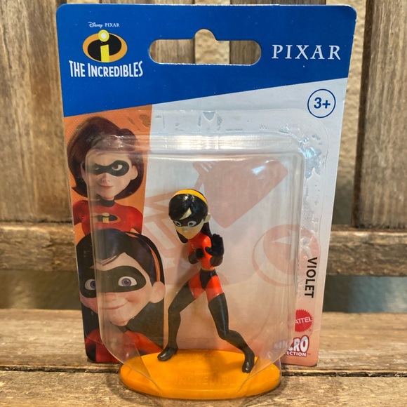 The Incredibles Micro Collection Set of 5, Mr. Incredible Elastigirl Violet Dash - Picture 10 of 15